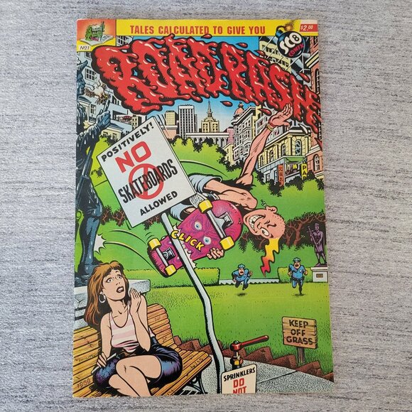 Vintage 1988 Road Rash SC8 Underground Comix Number 1 - Picture 1 of 9